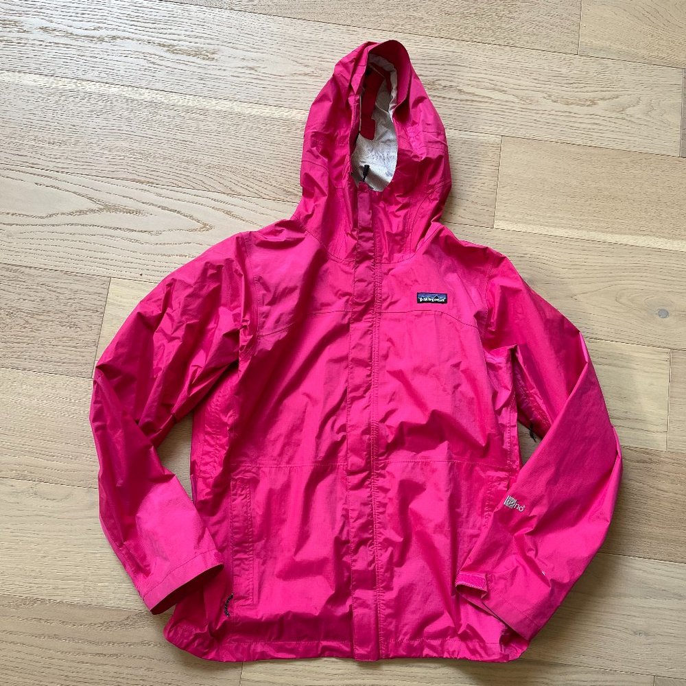 Patagonia Torrentshell Rain Jacket - Bright Pink, Excellent Condition
